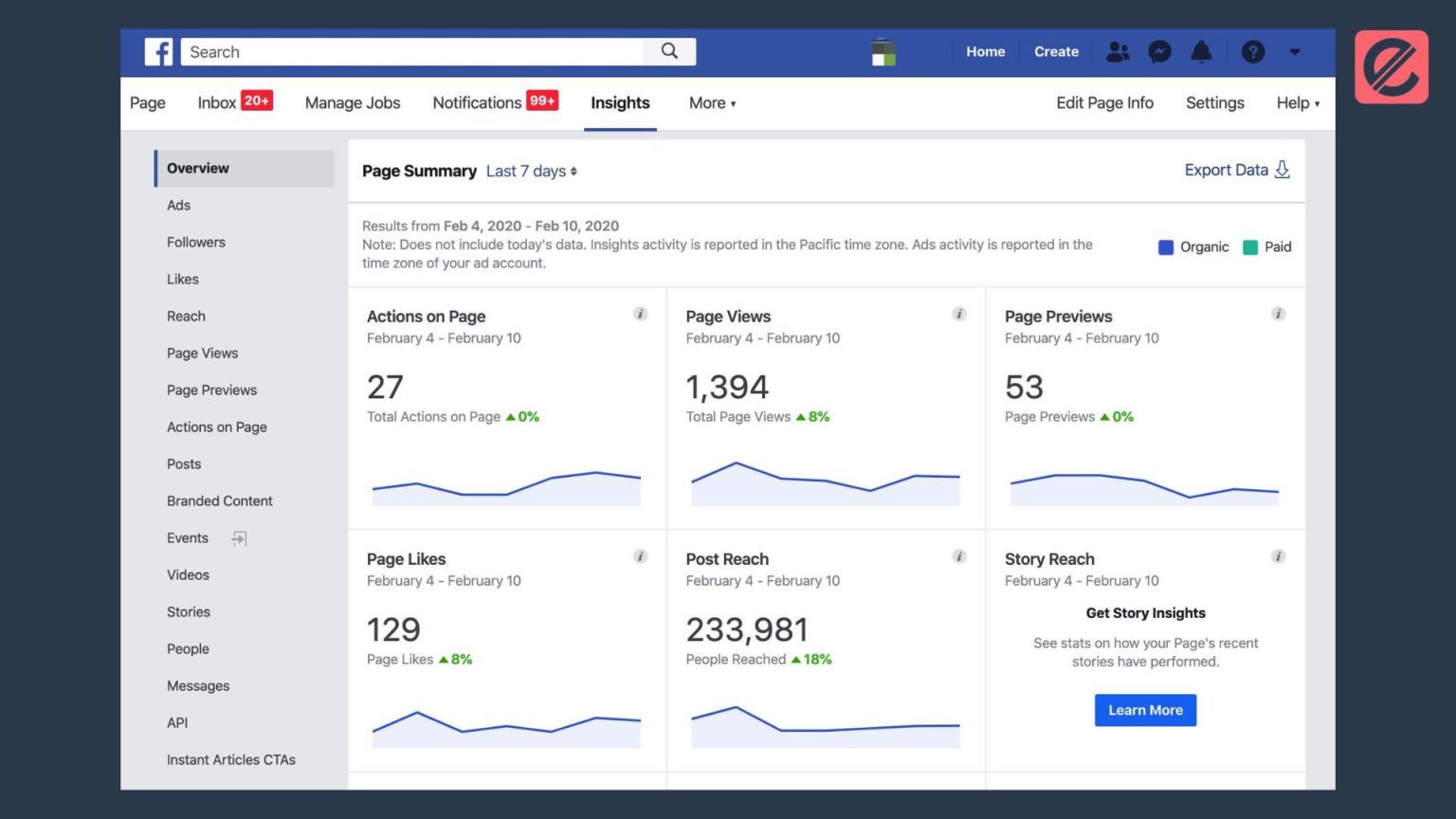 Facebook Insights: How to Track and Analyze Your Page Metrics - Elatre ...