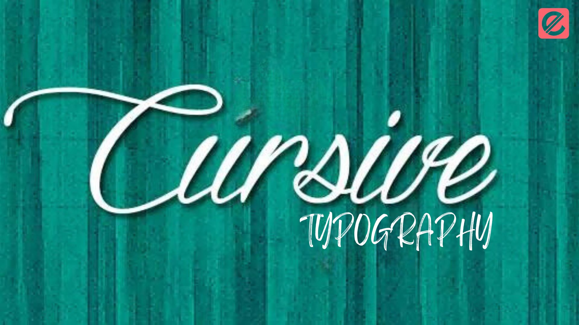Cursive Typography: A Digital Playground