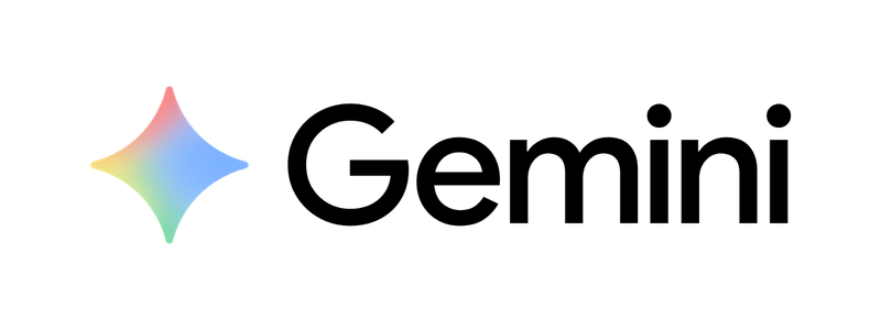 Colorful gradient starburst icon on a black background