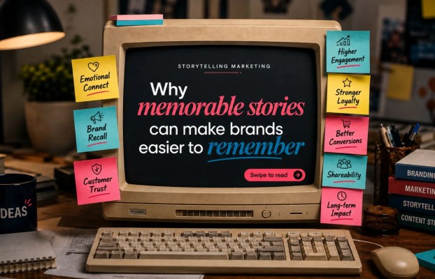 Storytelling marketing: why memorable stories can make brands easier to remember