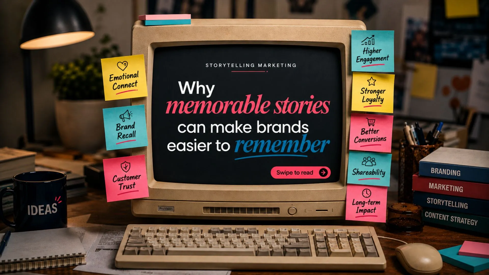 Storytelling marketing: why memorable stories can make brands easier to remember